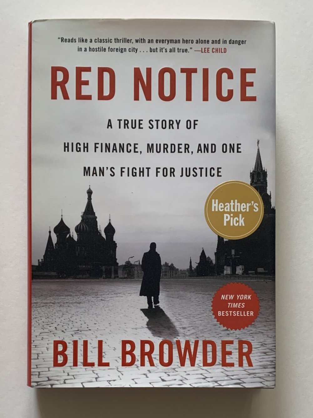 Red Notice by Bill Browder (First Edition, HC DJ, 2015)